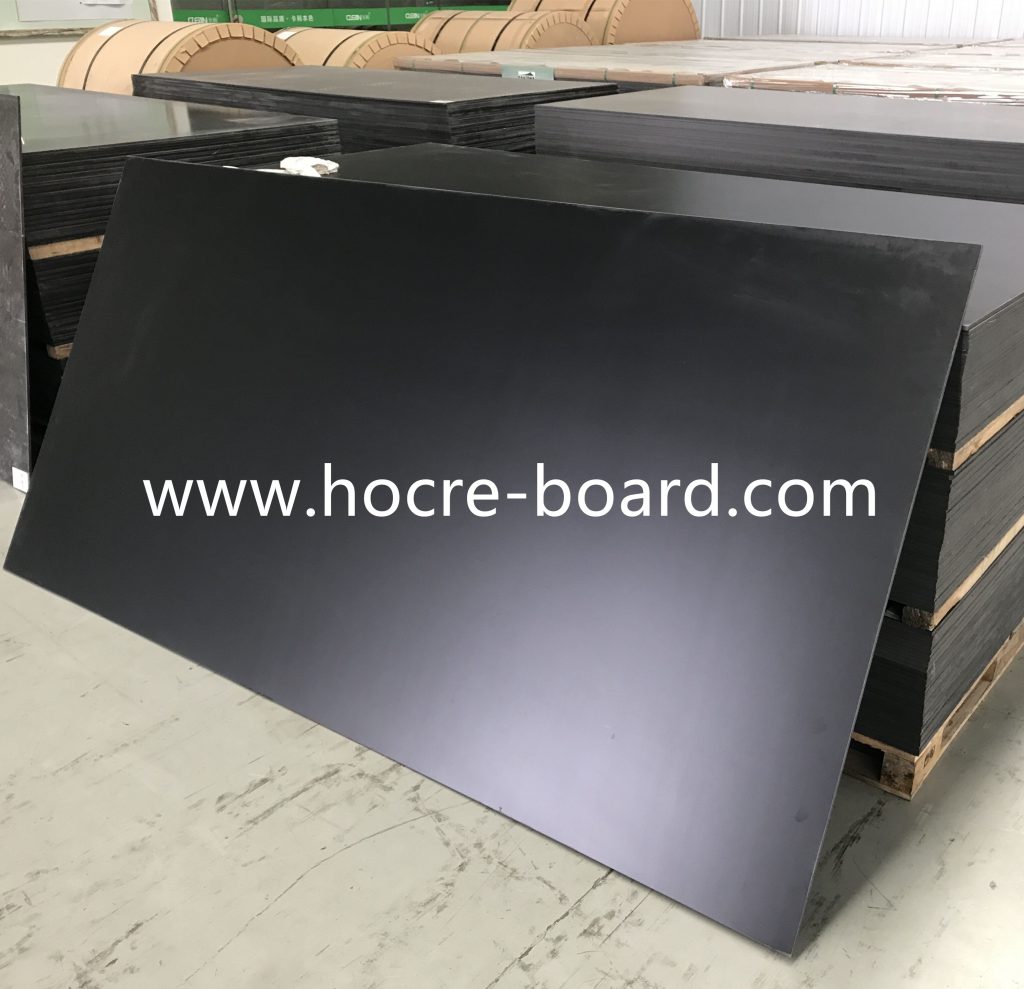 Pre Paint HD antigraffiti matte black color fiber cement ventilated